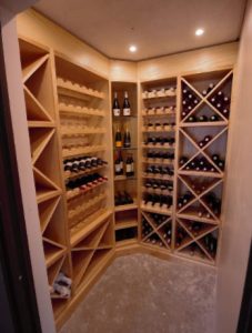 Wood Wine Cellar